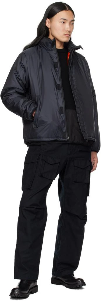 BEAMS PLUS Black MIL Puff Ver.2 Ripstop Jacket 4