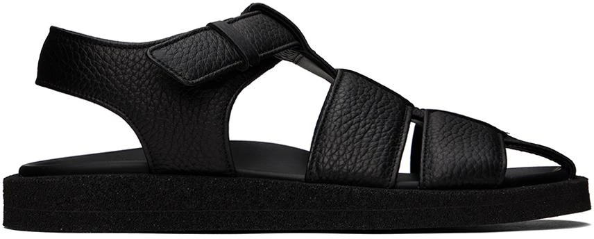 Officine Creative Black Inner 001 Sandals 1