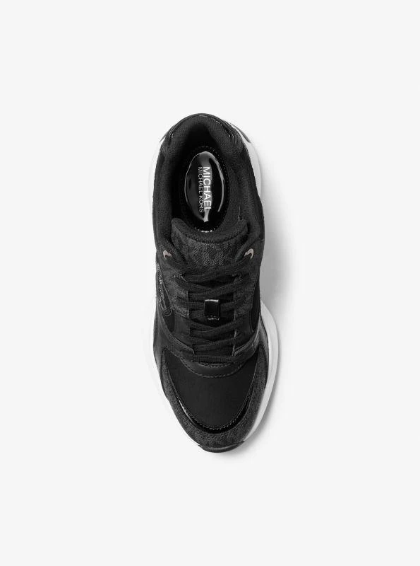 Michael Kors Zuma Signature Logo Trainer 4