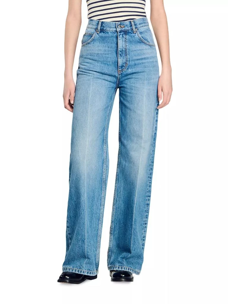Sandro Faded Jeans 2