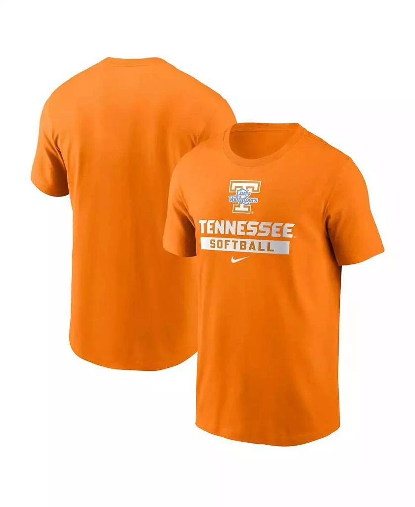 NIKE Men's Tennessee Orange Tennessee Volunteers Softball T-Shirt 1