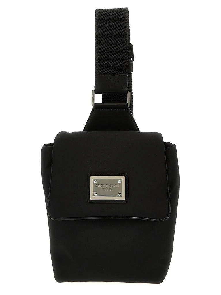 Dolce & Gabbana Dolce & Gabbana Logo Tag Mini Backpack 1