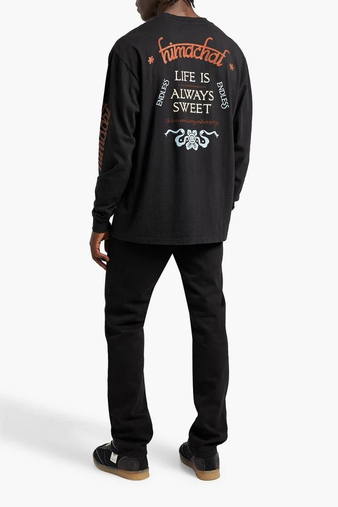 John Elliott Printed cotton-jersey T-shirt 3