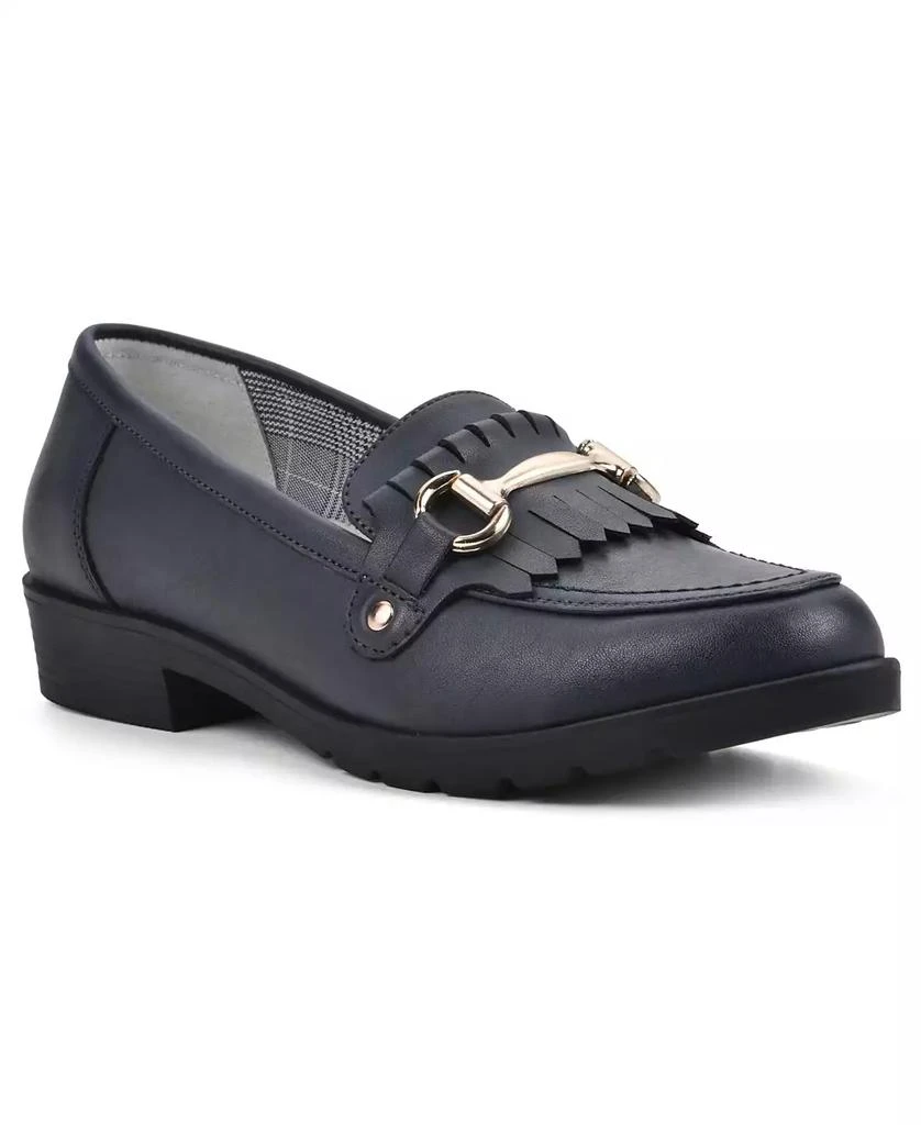 White Mountain Women's Galeena Chain Detail Flat 1