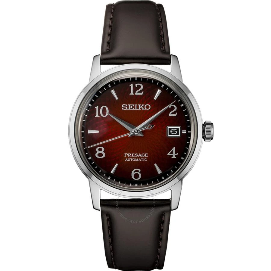 Seiko Presage Cocktail Automatic Red Dial Men's Watch SRPE41 1