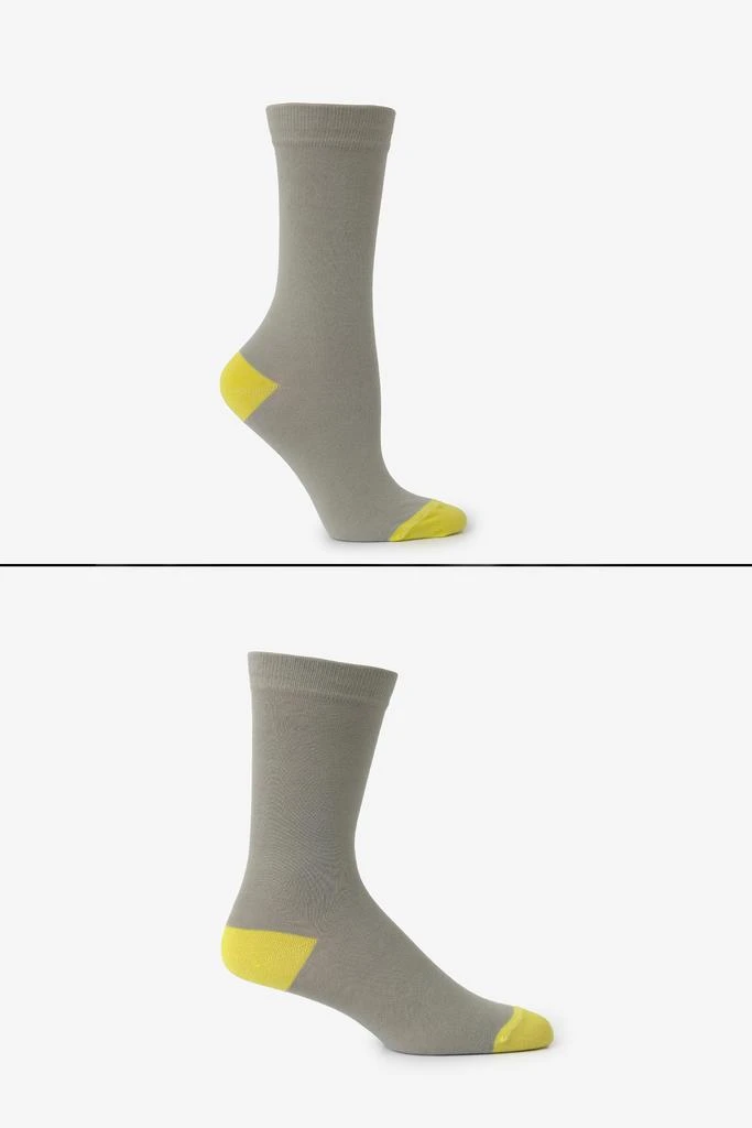 Los Angeles Apparel CNTSTSOCK - Heel and Toe Colorblock Sock 3