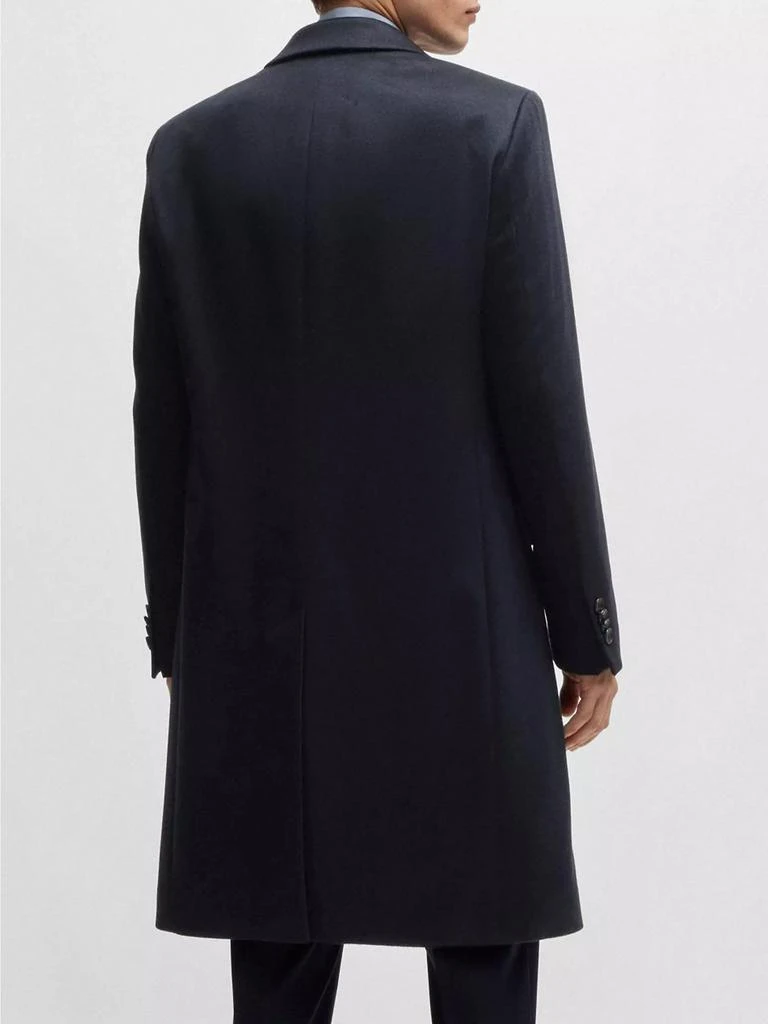 Hugo Boss Slim-Fit Coat in Cashmere 4