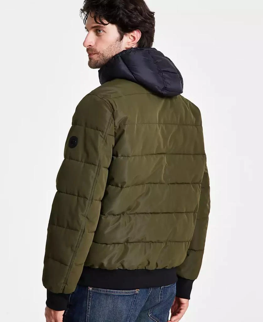 Michael Kors Men's Hooded Puffer Bomber Jacket 2