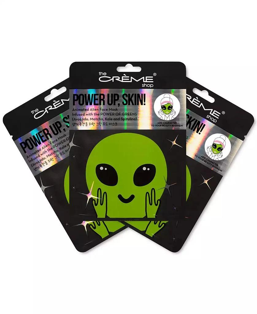 The Crème Shop Power Up, Skin! Animated Alien Face Mask 4