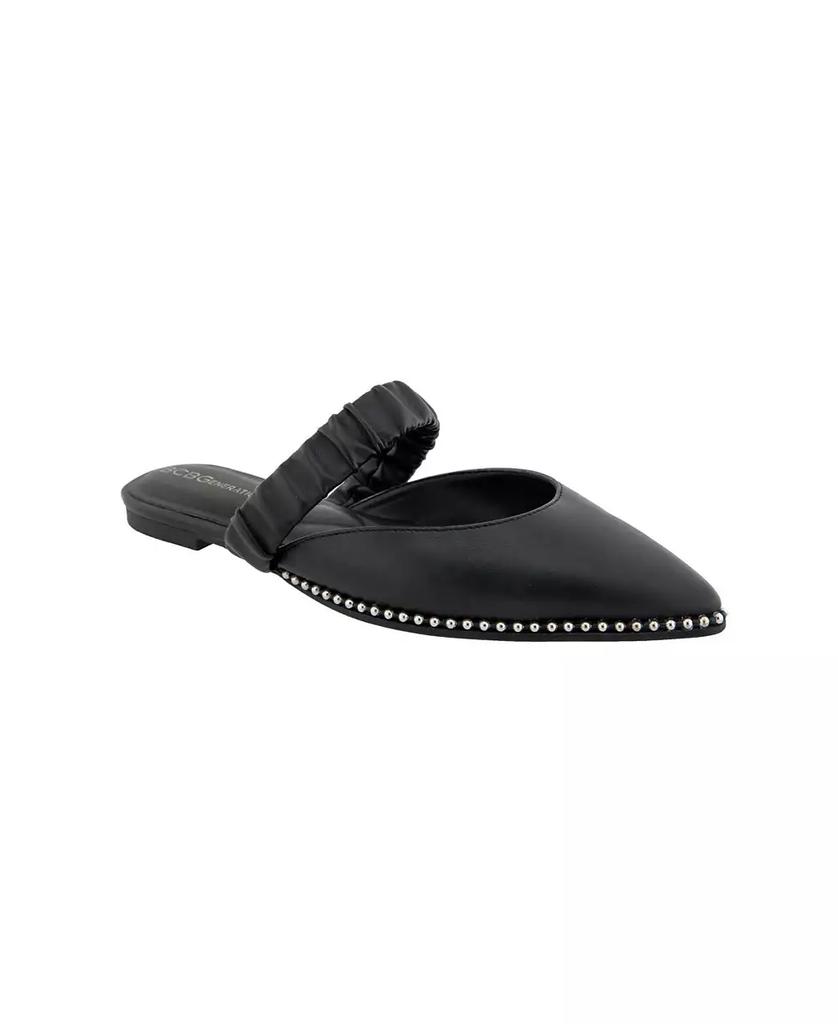BCBG Women's Vindo Studded Slip-On Flats