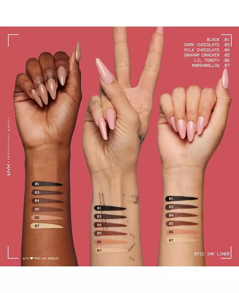 NYX Professional Makeup Epic Ink Waterproof Liquid Liner 13