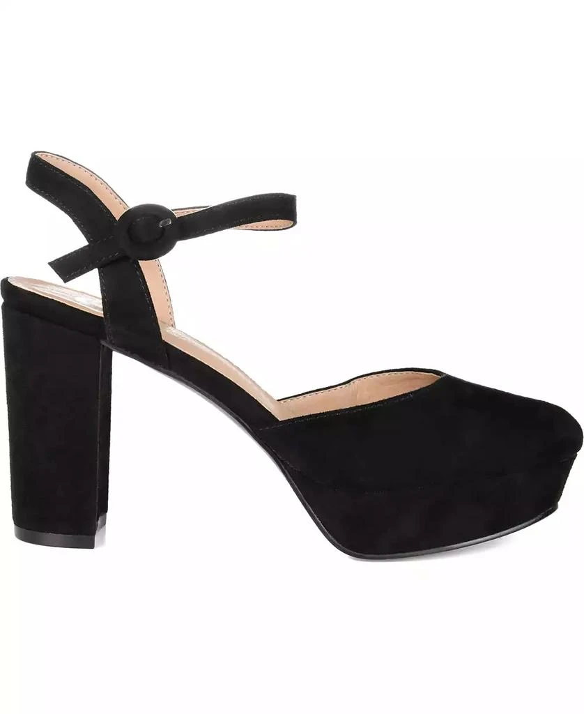 Journee Collection Women's Roslynn Platform Block Heel Dress Pumps 2