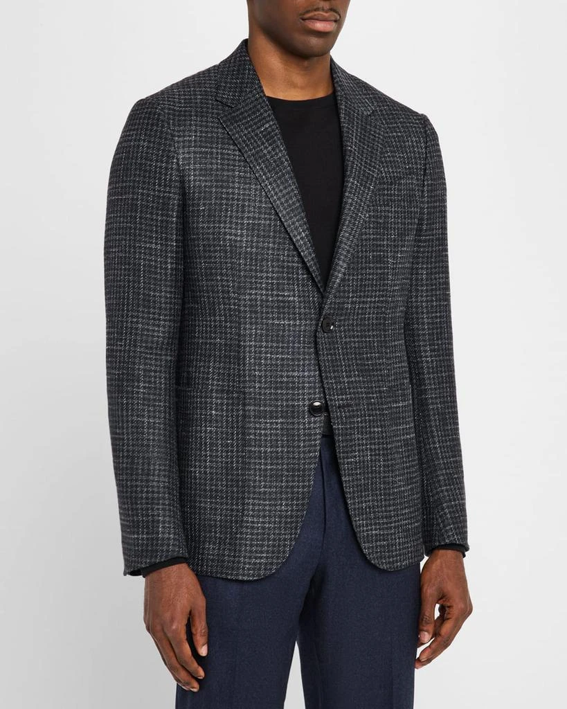 Zegna Men's Check Sport Coat 4