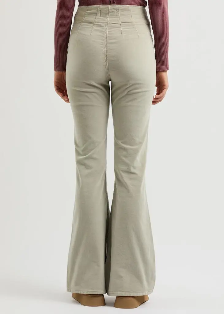 Free People Jayde flared corduroy trousers 3