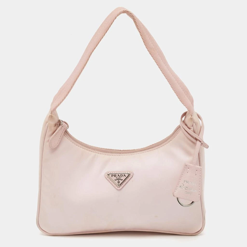 Prada Prada Light Pink Nylon Re-Edition 2000 Shoulder Bag 1