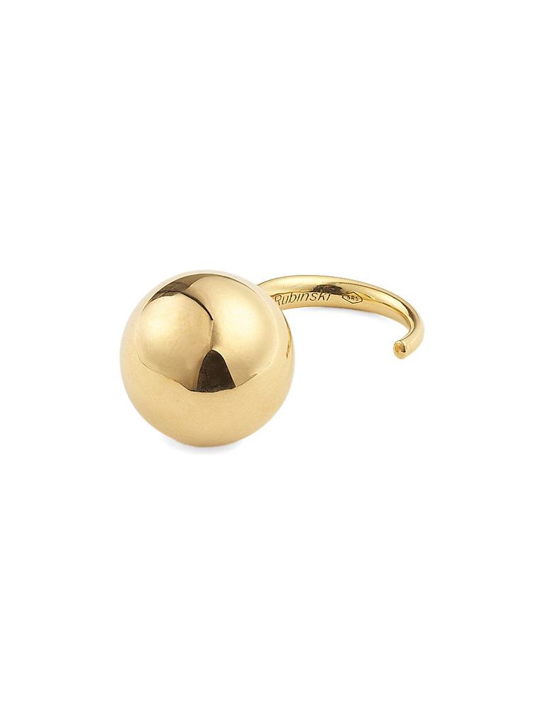 Lauren Rubinski 14K Yellow Gold Ball Ring
