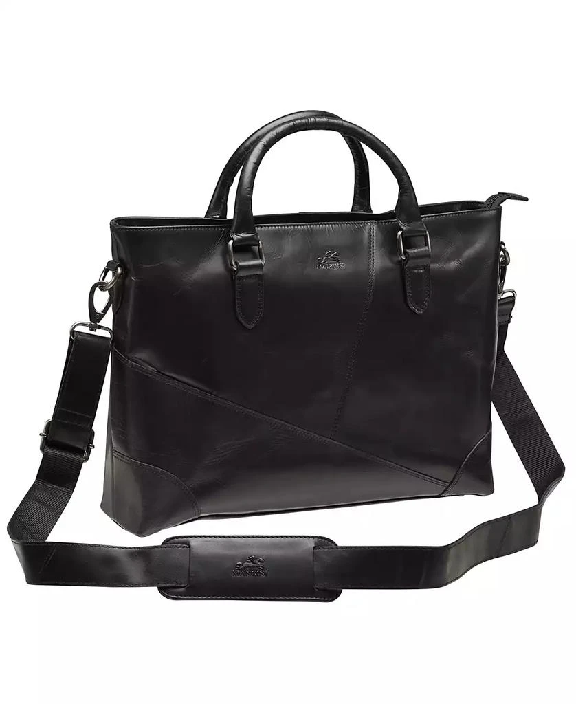 Mancini Leather Goods Men's Tote for 14" Laptop 4