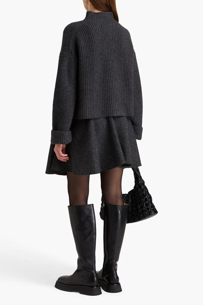 Loulou Studio Faro ribbed cashmere turtleneck sweater 3