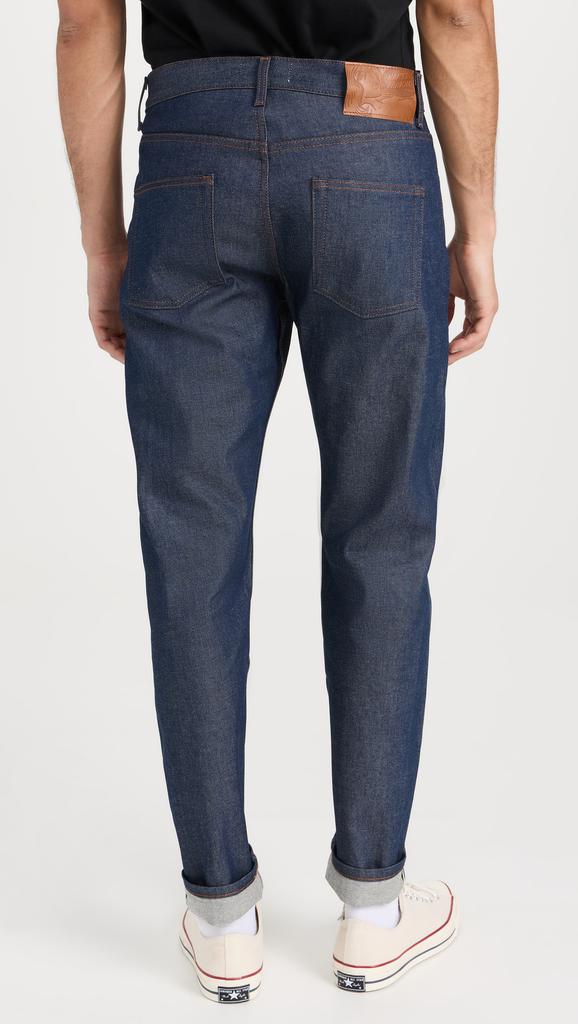 Naked  Famous Easy Guy Natural Indigo Selvedge Jeans