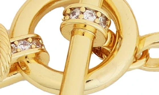 Panacea Crystal Link Toggle Bracelet 2