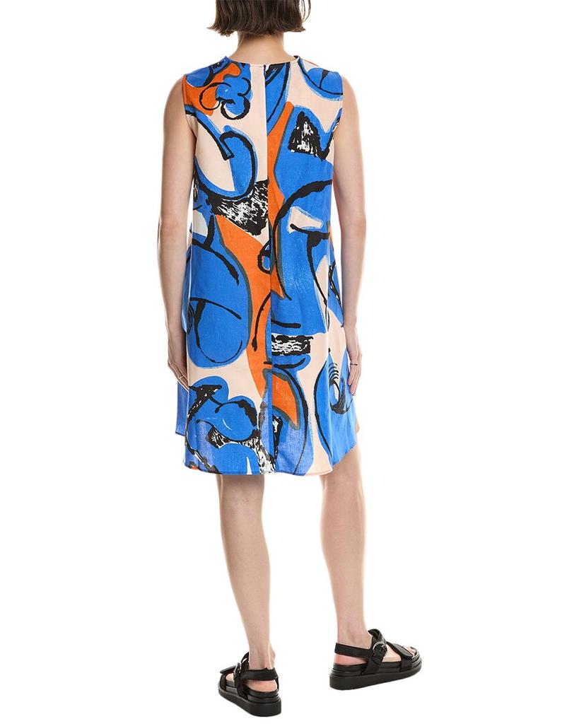 marimekko Anemonet Eldfamn Linen-Blend Shift Dress