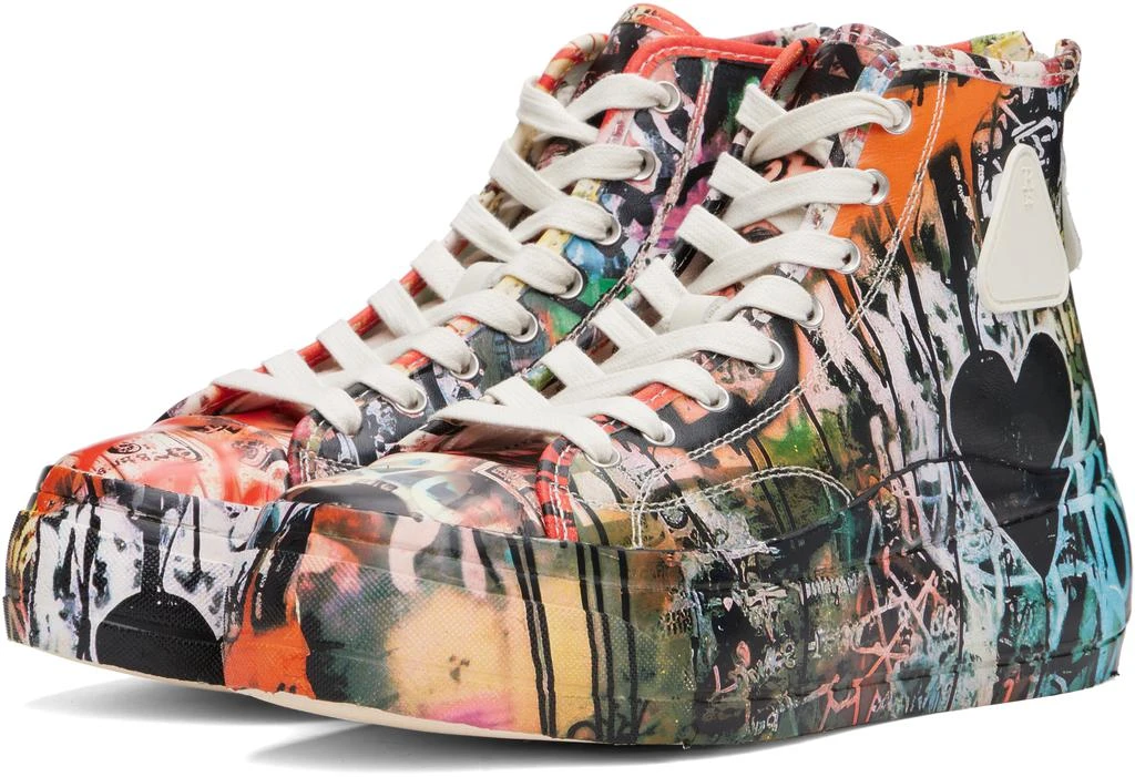 R13 Multicolor Kurt High Top Sneakers 5