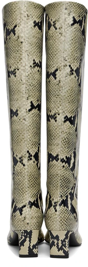 Khaite Khaki Ona Knee-High Boots 2