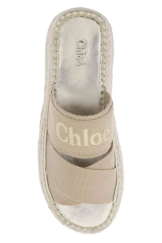Chloé mila flatform slides 2