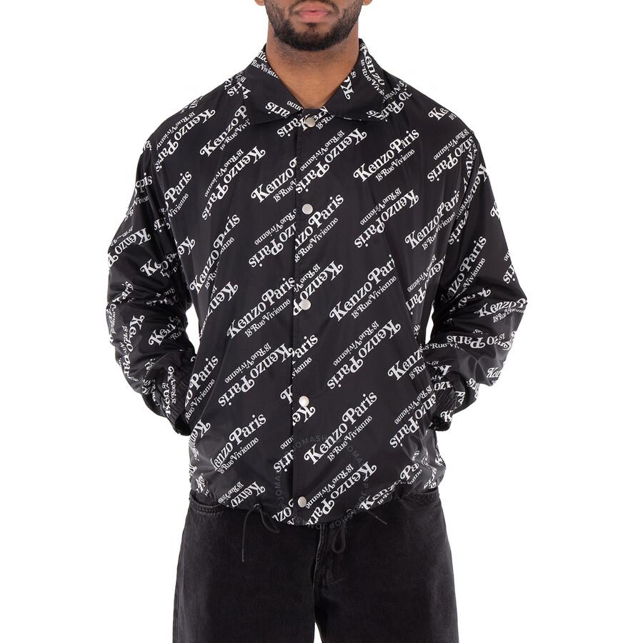 Kenzo Printed Windbreaker White 6-US - Coats - BeyondStyle Kenzo Printed Windbreaker White 6-US - Coats - BeyondStyle