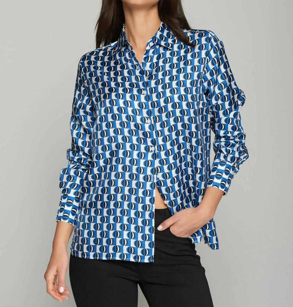 VILAGALLO Vilagallo - Mariela Printed Top