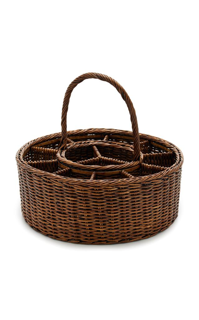 MoDA Moda Domus - Rattan Wine Carrier - Brown - Moda Operandi