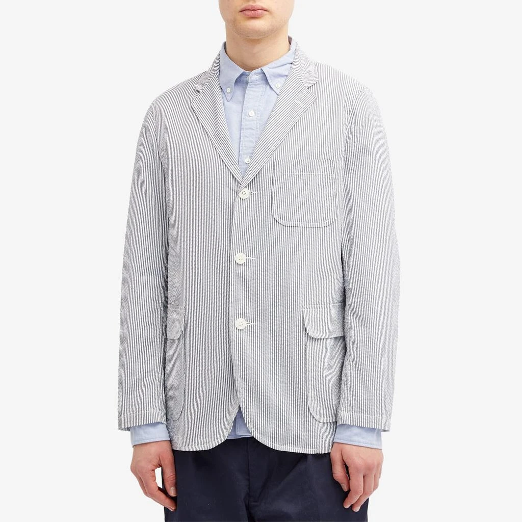 BEAMS PLUS Beams Plus 3 Button COOLMAX® Seersucker Blazer 2