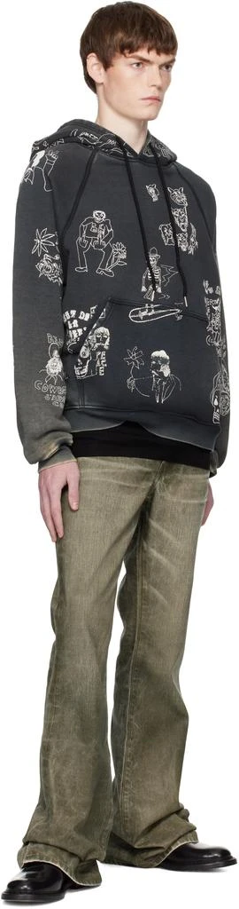 COÛT DE LA LIBERTÉ Black Thompson 'Smoking in the Boys Room' Hoodie 4