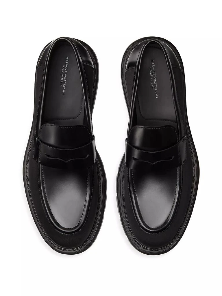 Stuart Weitzman Club LA Leather Penny Loafers 4