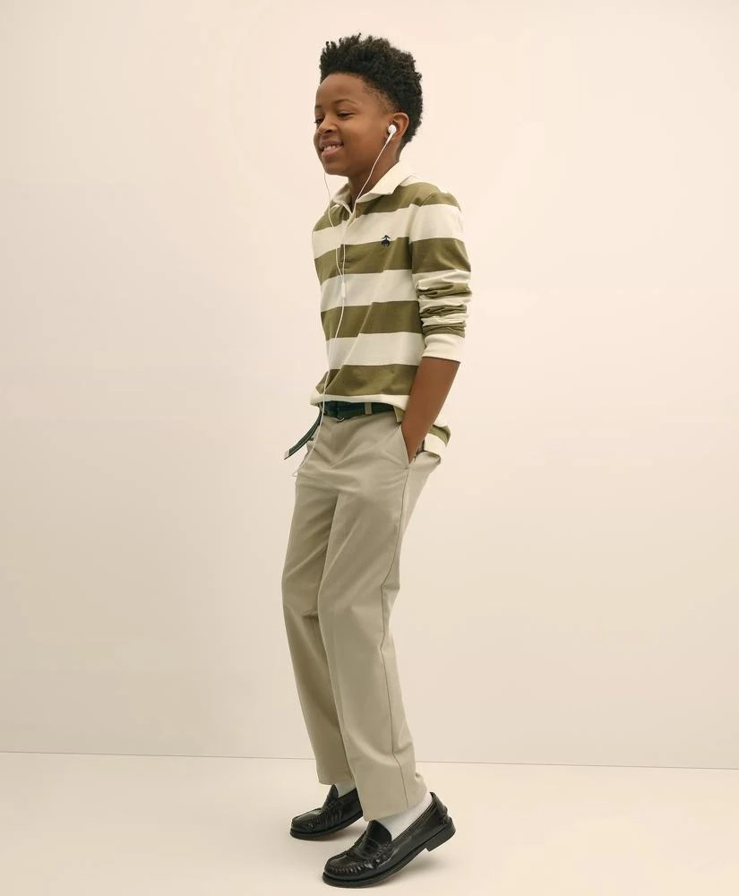 Brooks Brothers Boys Stretch Cotton Twill Advantage Chino® Pants 2
