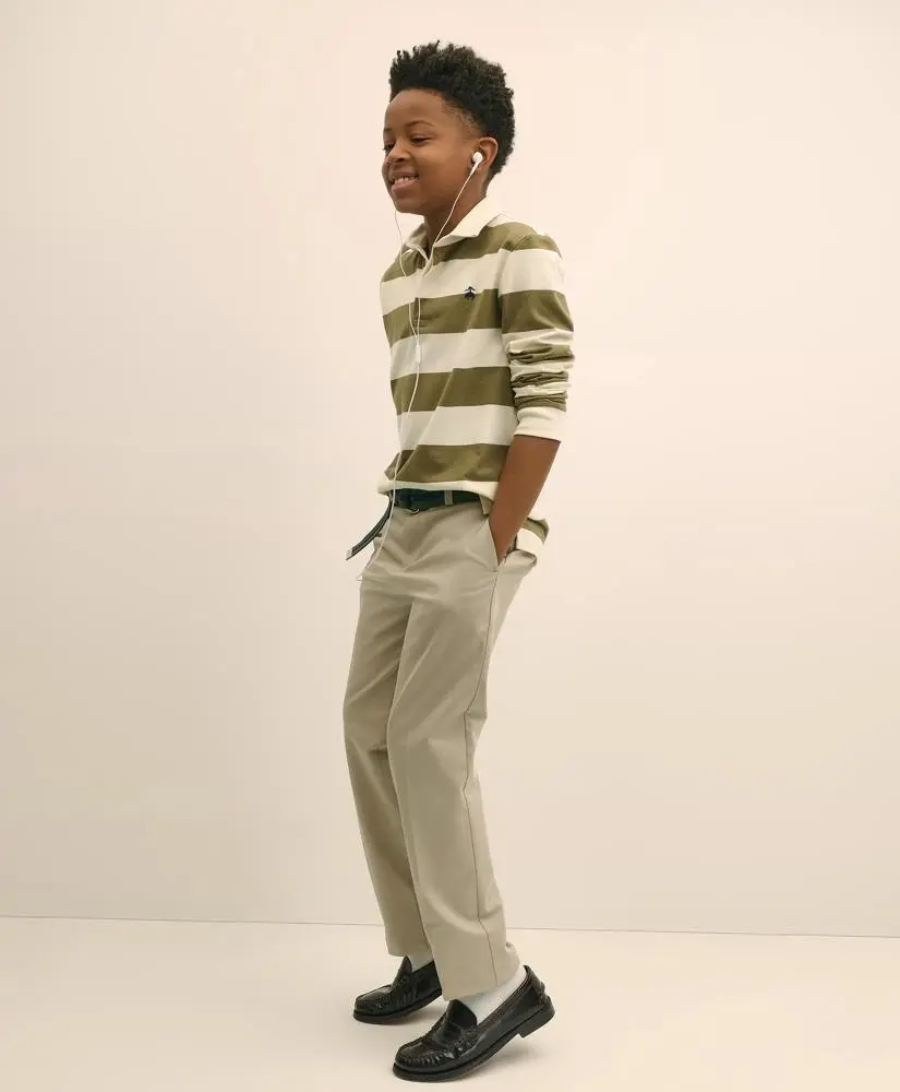 Brooks Brothers Boys Stretch Cotton Twill Advantage Chino® Pants 2