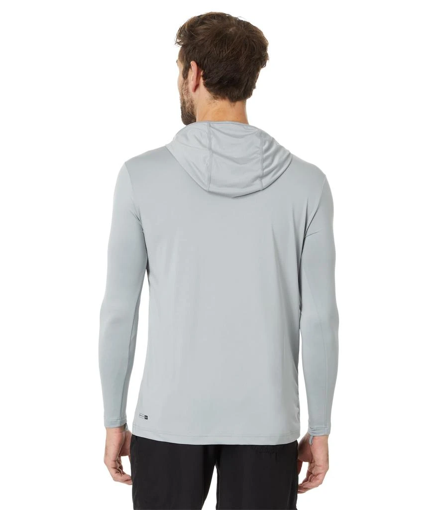 Quiksilver DNA Bubble Logo Long Sleeve Hooded Surf Tee Rashguard 2