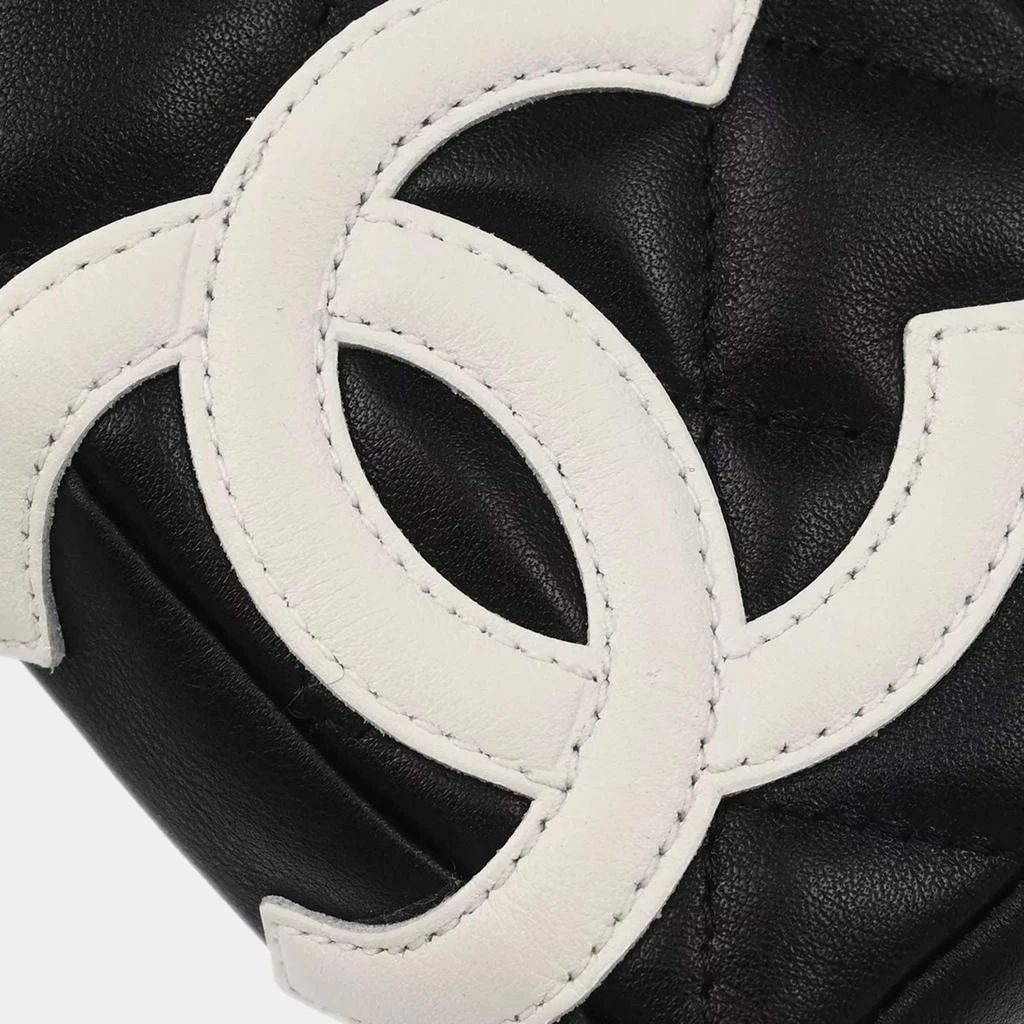 Chanel Chanel Black Calfskin Cambon Ligne Small Cigarette Case  4