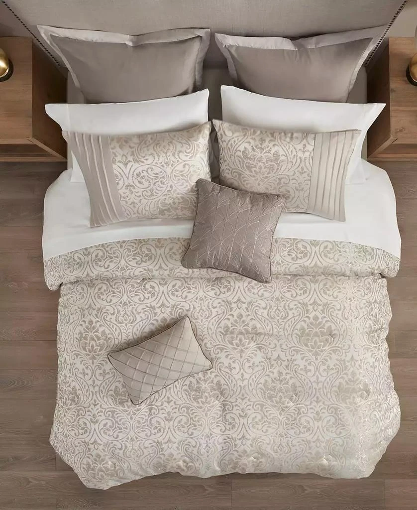 Madison Park Emilia Jacquard 12-Pc. Comforter Set, California 2