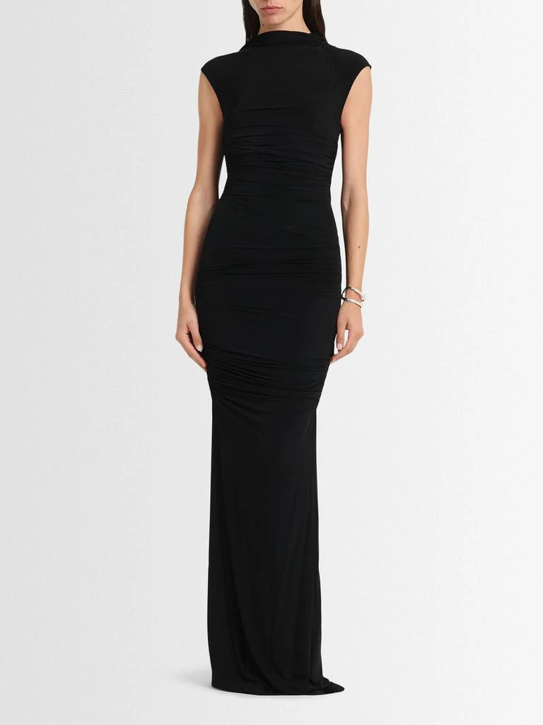 TOVE Luna Viscose Blend Jersey Long Dress 1
