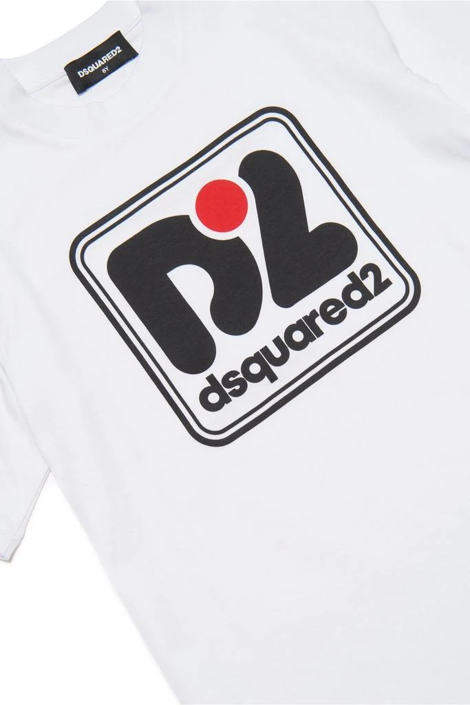 DSQUARED2 Dsquared2 Kids Logo Printed Crewneck T-Shirt 3