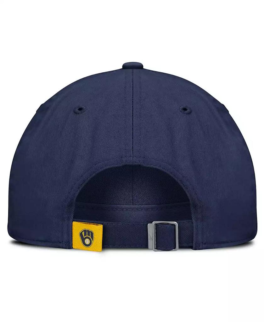 NIKE Women's Navy Milwaukee Brewers Club Adjustable Hat