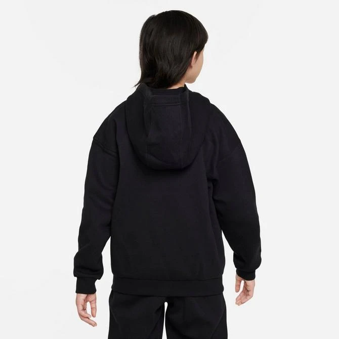 NIKE Kids' Nike Sportswear Club Fleece Oversized Full-Zip Hoodie 3
