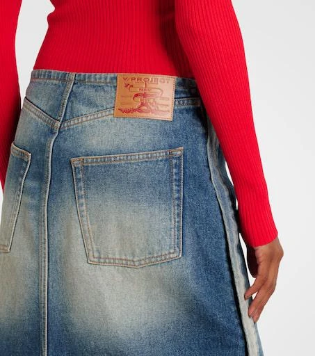 Y/Project Denim maxi skirt 6