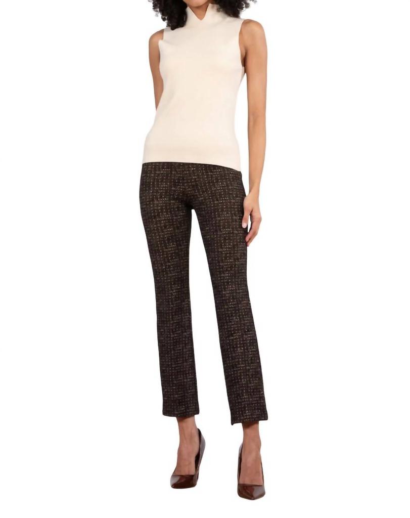 Avenue Montaigne Avenue Montaigne - Glitz Crop Flare Pant