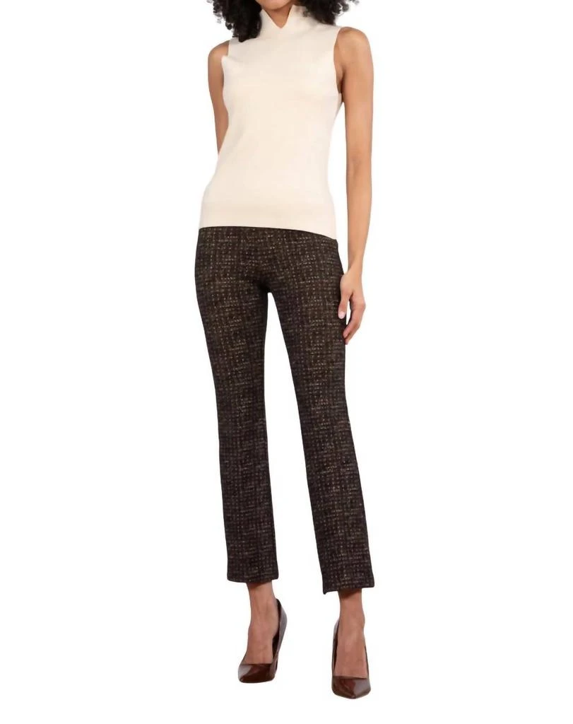 Avenue Montaigne Avenue Montaigne - Glitz Crop Flare Pant 1