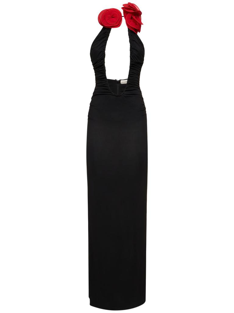 MAGDA BUTRYM Lvr Exclusive Stretch Viscose Long Dress