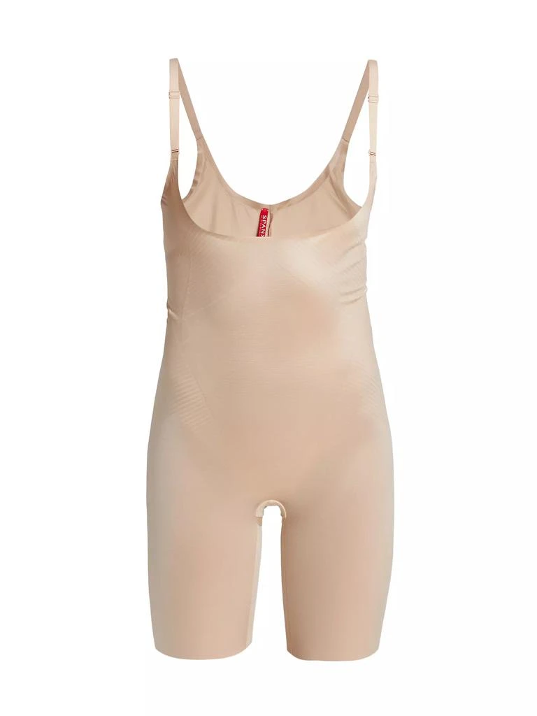 SPANX Thinstincts 2.0 Open-Bust Mid-Thigh Bodysuit 1