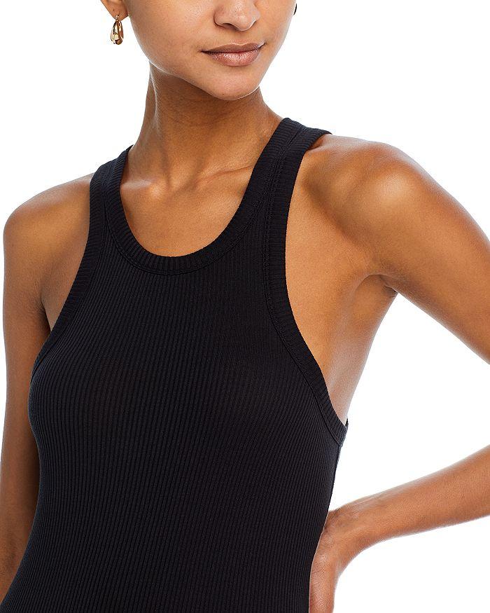 Alexander Wang Ribbed Knit Racerback Tank Dress