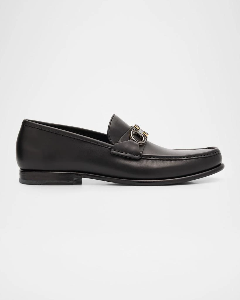 Salvatore Ferragamo Gancini Bit Loafer Sz 10.5 E Ferragamo Bleecker Gancini Bit Loafers, Size 10.5 EE 021214  main image 3